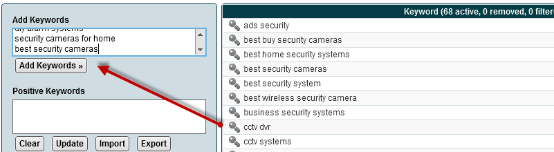 keywords everywhere not processing any request